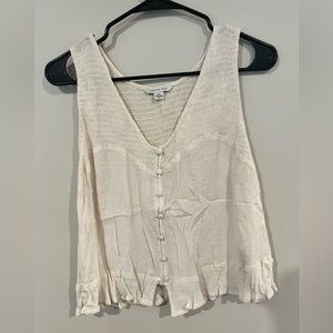 American Eagle Cream Tank Top